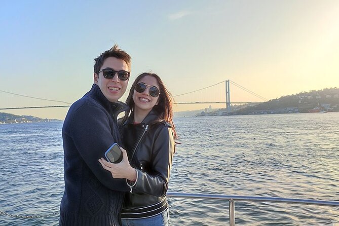 Istanbul Sunset Cruise With Luxury Yacht On Bosphorus - Rumeli Fortress and the narrowest part of the strait