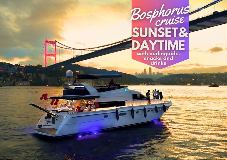Istanbul: Sunset or Day Small-Group Yacht Cruise with Snacks - Dolmabahce Palace and Dolmabahce Mosque