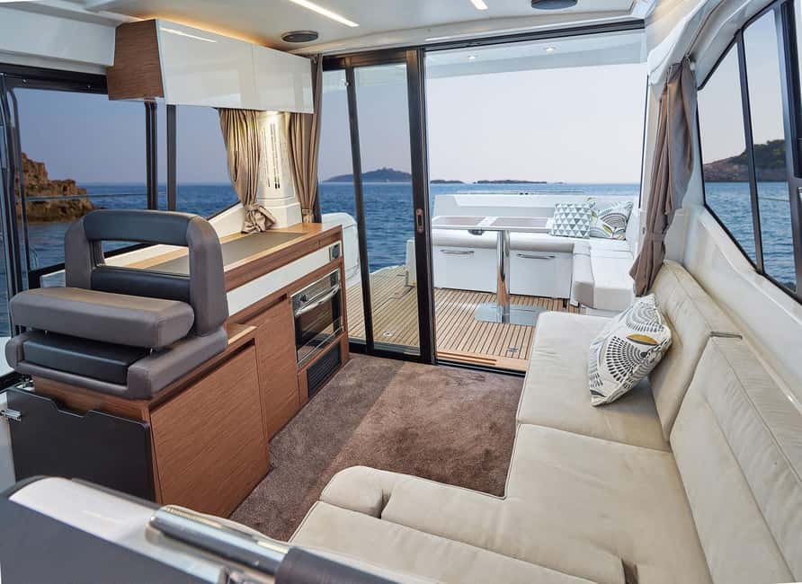 Jeanneau NC33 - Luxury Yacht Charter to Blue Lagoon - The Akamas coastline and the trip toward the Blue Lagoon