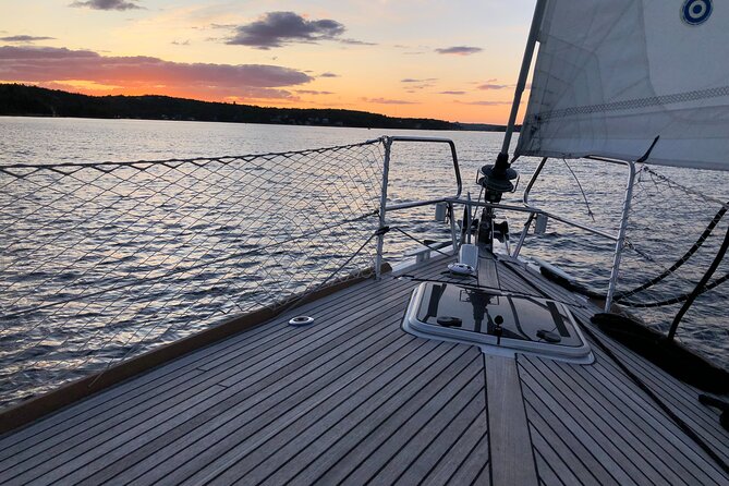 JFarwell Sunset Wine and Cheese Yacht Sailing - The Northwest Arm at Sunset