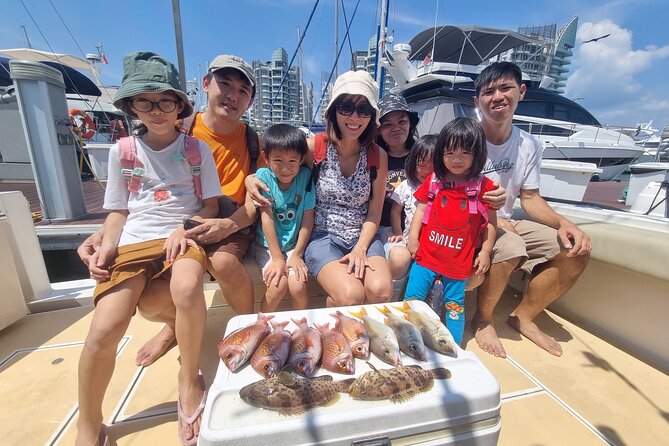 Join-in Yacht Fishing at the Southern Islands of Singapore - Catch, preparation, and taking fish home