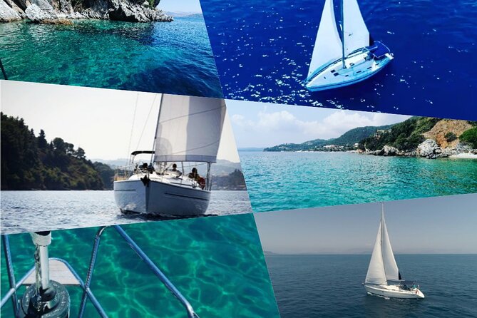 Kassiopi Private Daily Sailing Yacht Cruise - Following Corfu’s northeast coast