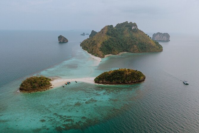 Krabi: 4 Island Luxury Yacht with Snorkelling & Clear Kayaking - Poda Island for sand, swimming, and open time