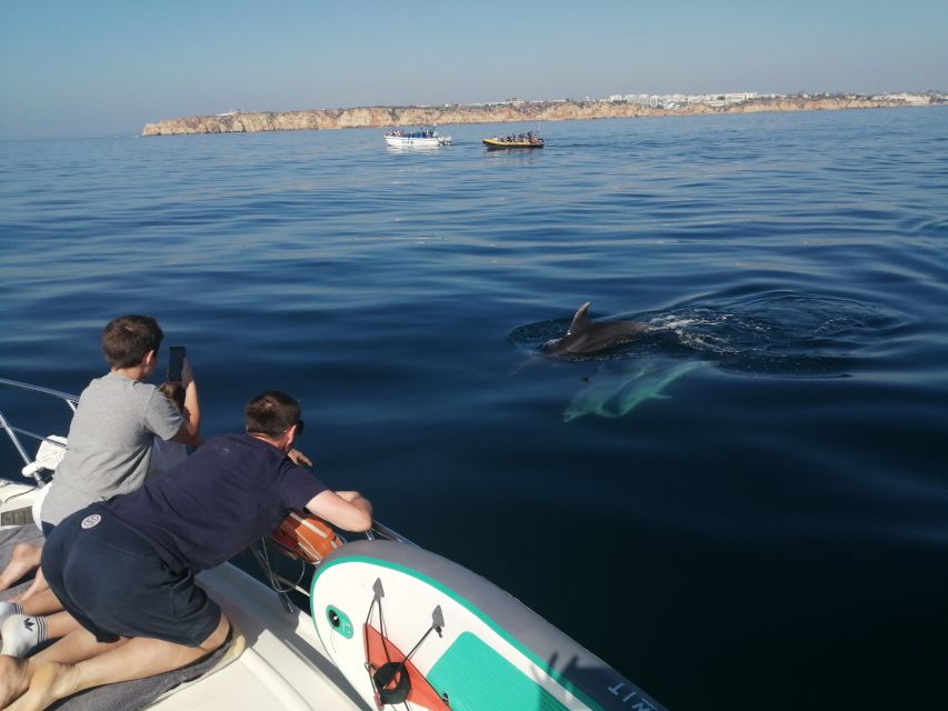 Lagos: Luxury Yacht Charter with Drinks & Tapas - Cruising toward Ponta da Piedade