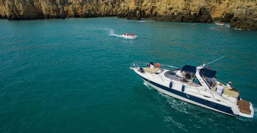 Lagos: Luxury Yacht Charter with Drinks & Tapas - Starting from Marina de Lagos