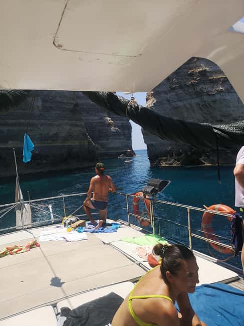 Lampedusa: Yacht excursion, swimming stops and typical lunch - The fish lunch is a major part of the value