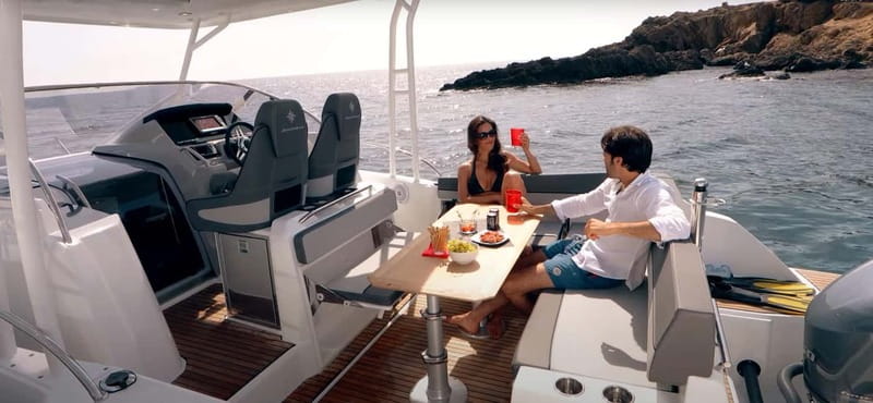 Latchi: Private Yacht Charter on Latchi Pearl - The Blue Lagoon swim stop