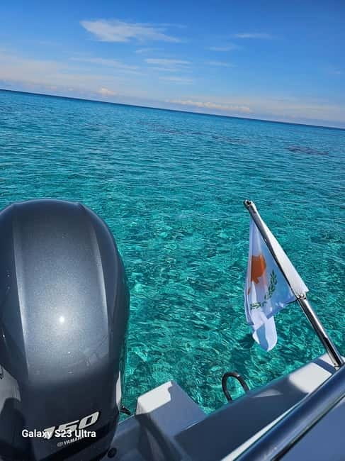 Latsi Blue Lagoon: Private Yacht with Drinks - The first swimming stop and its calm water