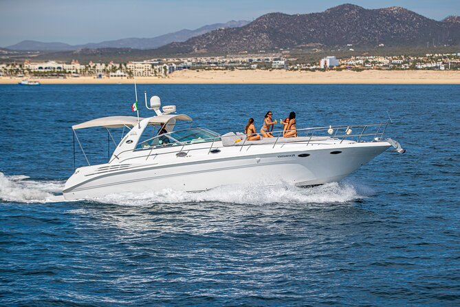 Luxury 42' Yacht Tour in Cabo for Snorkeling and Sunset - What You Are Paying For at $1,230