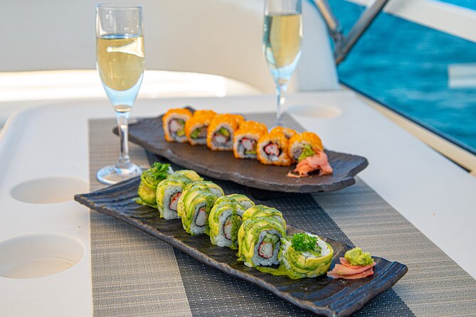 Luxury 42' Yacht Tour in Cabo for Snorkeling and Sunset - Lunch, Mexican Options, and the Premium Bar