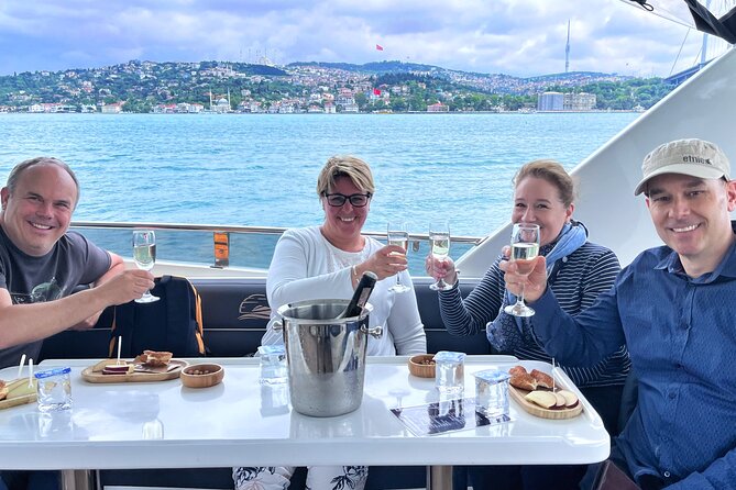 Luxury Bosphorus Yacht Tour – Asian Side Stop & Exploration - Rumeli Fortress and the bridges that shaped the city