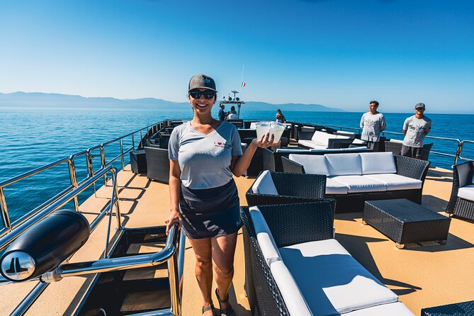 Luxury Mega Yacht 100' Limousine of the Sea 2: Puerto Vallarta - Whale watching from December through April