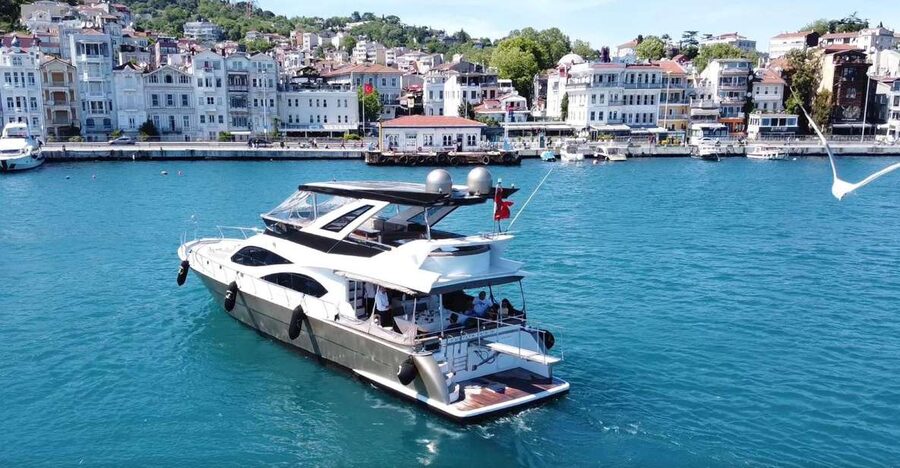 Luxury Private Yacht Rental - The European shore: palaces and waterfront power