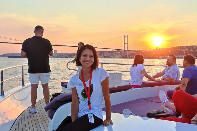 Luxury Sunset Yacht Cruise on the Bosphorus – Refresh & Relax - Ortaköy and the first bridge views