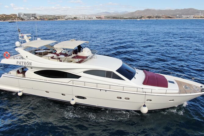 Luxury Yacht Charter in Cabo San Lucas - Ferretti 88ft. - Starting at Hotel Tesoro in Cabo San Lucas