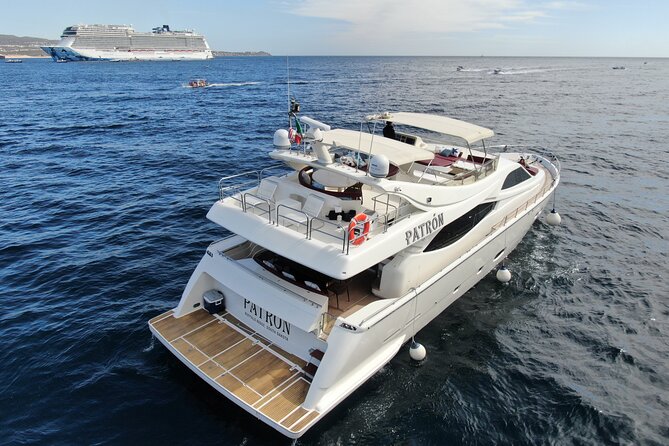Luxury Yacht Charter in Cabo San Lucas - Ferretti 88ft. - What the $5,600 price really buys you