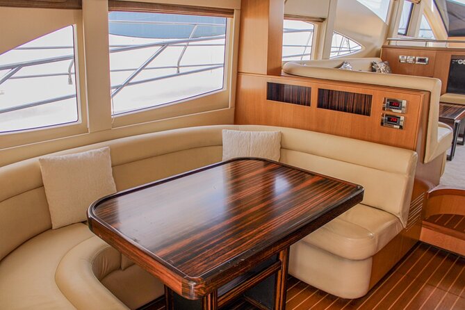 Luxury Yacht Dubai - Book 56 ft Yacht Cruise up to 24 people - Ain Dubai at Bluewaters Island