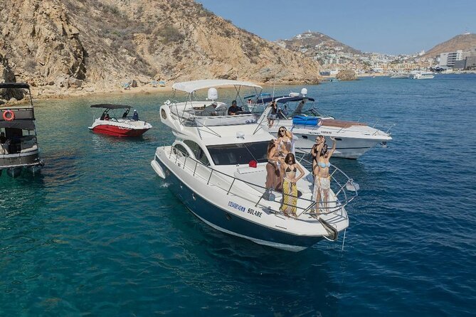 Luxury Yacht Experience in Los Cabos 45 FT - The Price: Better With a Full Group