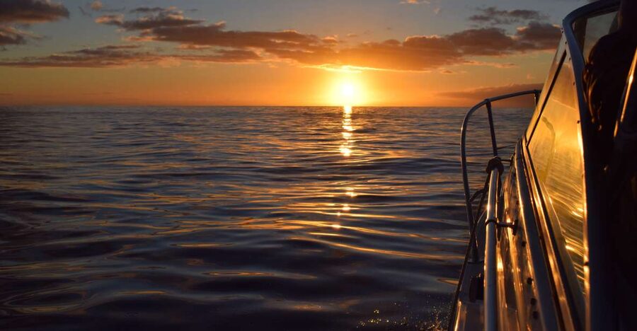 Madeira: Private Sunset Yacht Cruise with Snorkeling & Wine - Leaving Calheta Marina for the southwest coast
