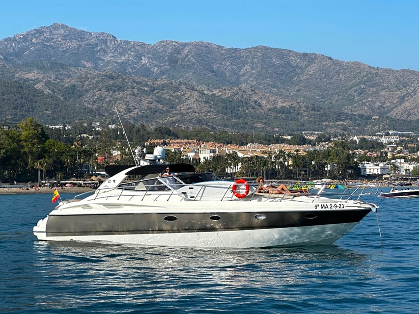 Marbella: Private Cruise in Luxury Yacht - Anchor time, paddleboards, and water sports