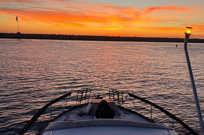 Marina Del Rey Luxury Yacht Experience - Santa Monica Pier and the longer coastal view