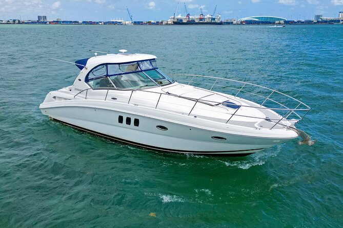 Miami: 2 Hour Private Yacht Cruise - Music, drinks, and the onboard restroom