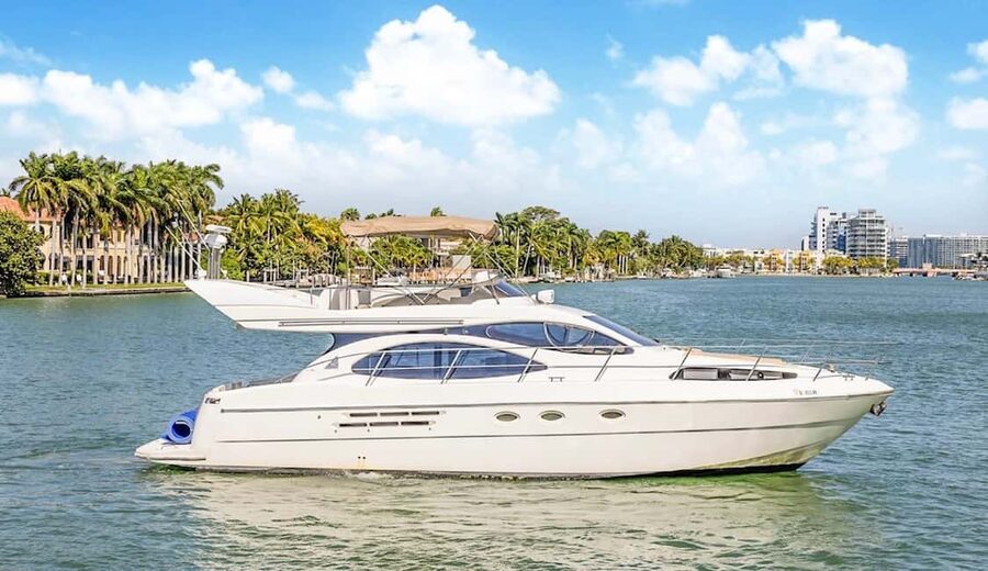 Miami Beach: 48 Foot Private Yacht Rental - Starting at 5400 Collins Avenue in Miami Beach