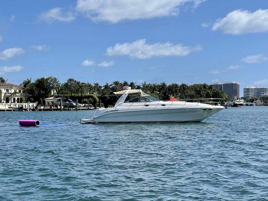 Miami Beach: Private Yacht Rental with Captain - Key points to know before boarding