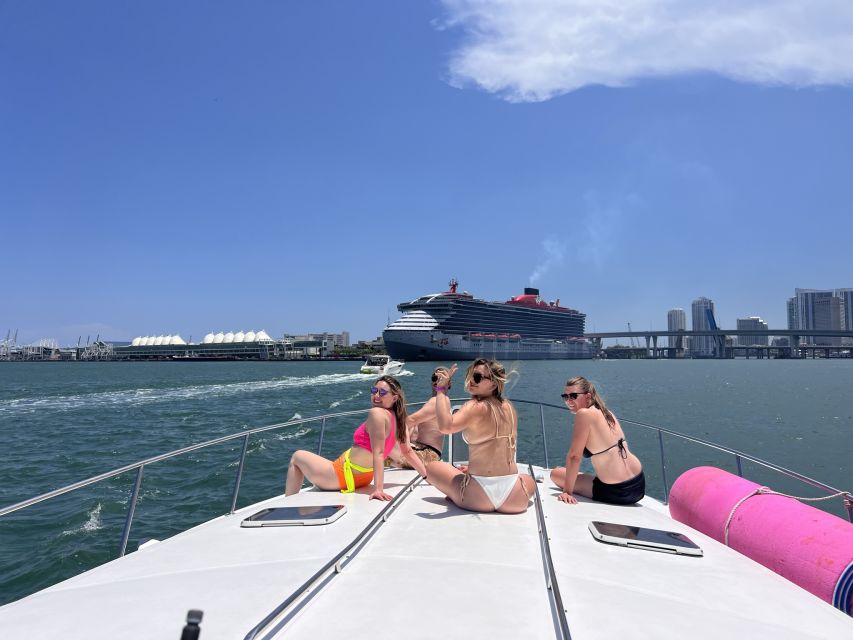 Miami Beach: Private Yacht Rental with Captain - Leaving Miami Beach for Biscayne Bay