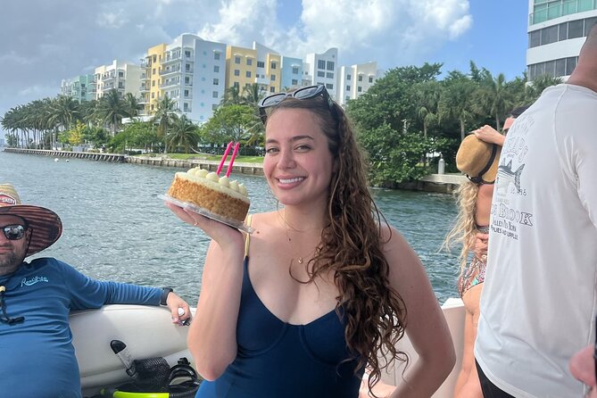 Miami Boat Rental for Day or Sunset Cruise with Captain - Choosing daytime, sunset, or night