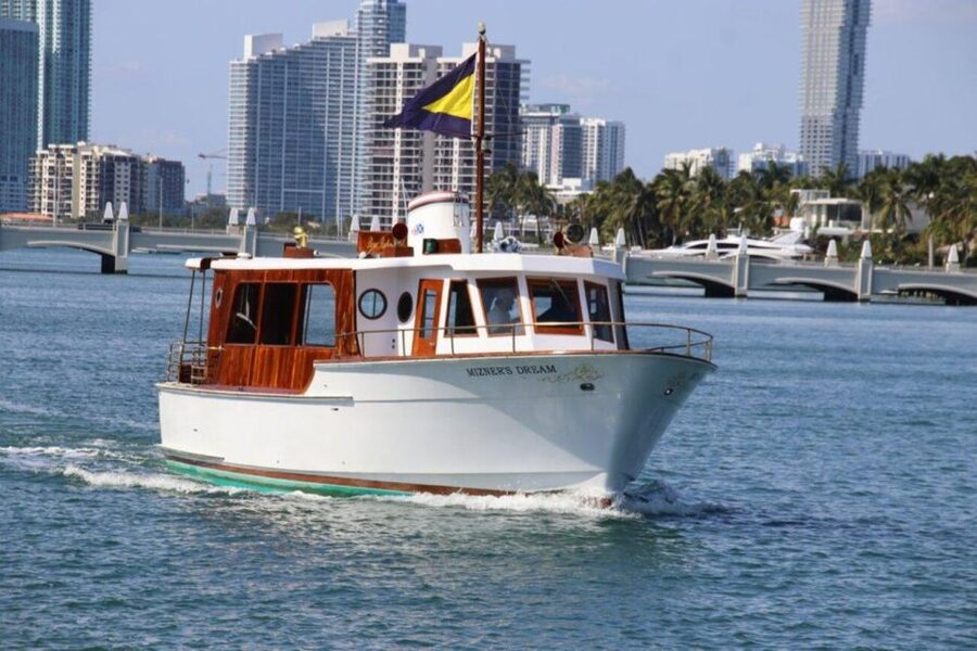 Miami: Miami Skyline Vintage Yacht Cruise, - Key points to know before you book