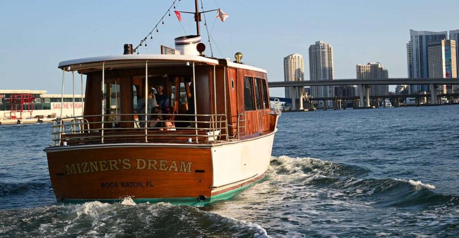 Miami: Miami Skyline Vintage Yacht Cruise, - Why a vintage yacht changes the experience