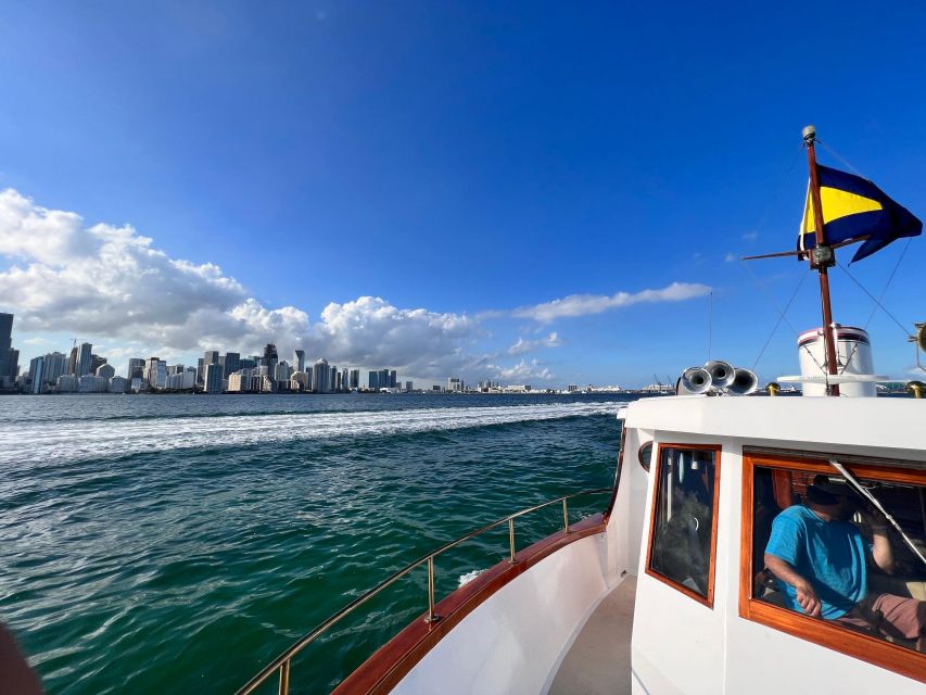 Miami: Miami Skyline Vintage Yacht Cruise, - The Miami River and the city’s early turning point