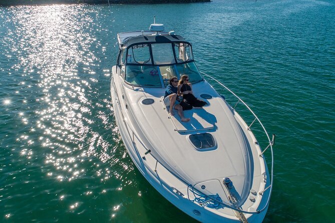 Miami Private Yacht Rental 2 to 4 hours for 12 people - Food, drinks, and your own playlist