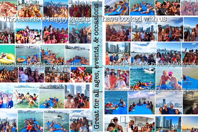 Miami Private Yacht Rental with Captain - What is included, and what you should bring