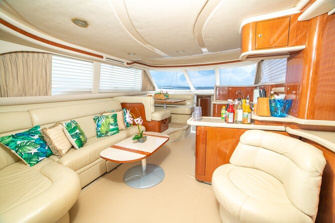 Montego Bay Private Yacht Tour with Open Bar and Lunch - The fish and bird sanctuary route