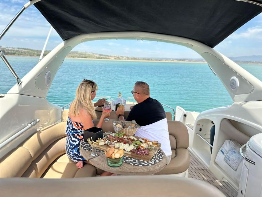 Morning/Afternoon Luxury Yacht Cruise with Drinks and Snacks - Starting at Marina de Lagos