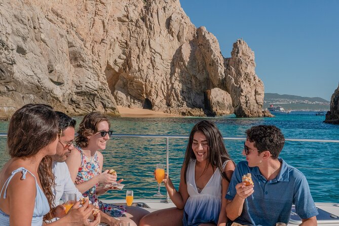 Multimillion Yacht Cabo Cruise Sunset or Snorkel Optional PICKUP! - Pickup costs extra, so plan it early