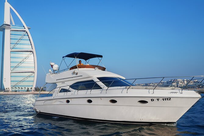 MY Cruises for Luxury Yacht Rental - The Ain Dubai wheel from the water
