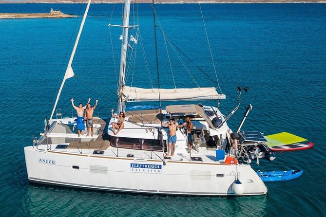 mykonos eleftheriou yachting Private tour mykonos delos renia - Starting at Kalafatis Beach at 12:00