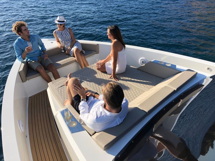 Mykonos: Private Cruise on a Brand New Luxury Yacht - The main stop at Elia Beach