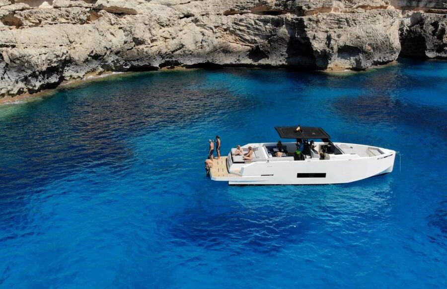Mykonos: Private Cruise on a Brand New Luxury Yacht - Local platters, wine, beer, and refreshments