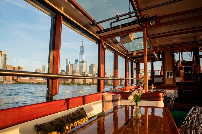New York City Sunset Cruise on a Yacht - The Statue of Liberty at close range