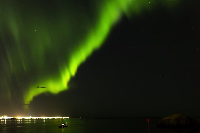 Northern Lights Yacht Cruise - Viðey Island from the water