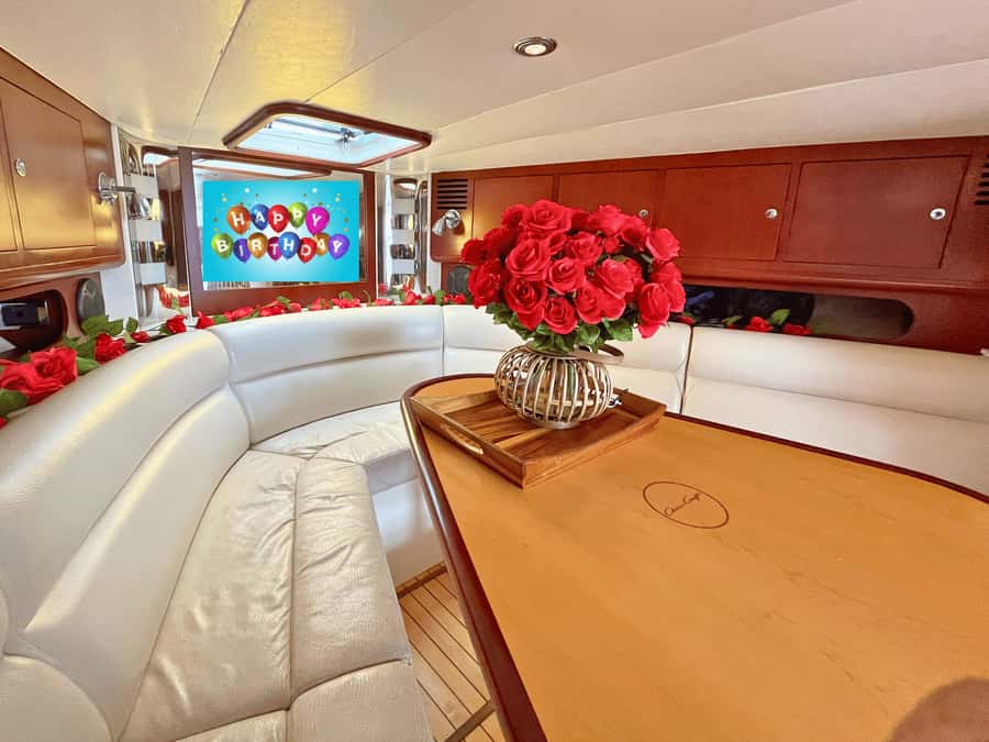 NYC: Statue of Liberty Private Yacht Tour - The Yacht’s Outdoor and Indoor Spaces