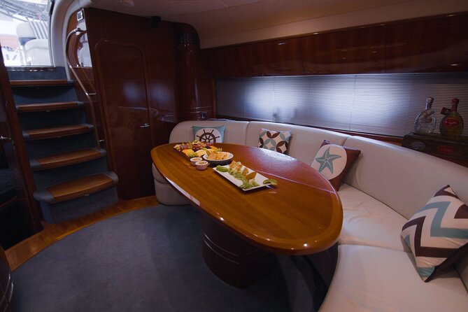 Olivia Grace 60 ft British Princess Yacht Rental - Swimming, snorkeling, paddleboards, and the lily pad