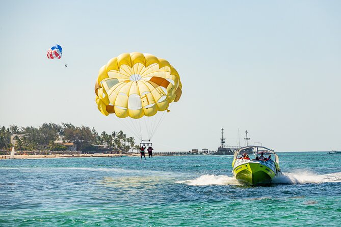 Parasailing Yacht Experience in Punta Cana - The ride from shore to the parasailing boat