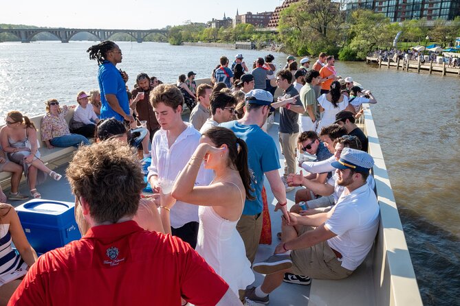 Party Yacht Cruise along Potomac River - Washington National Cathedral and Georgetown University