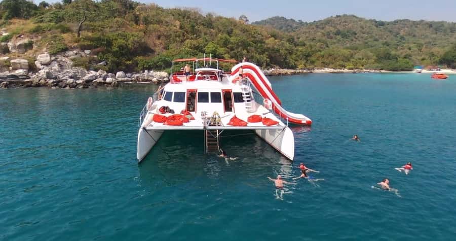 Pattaya: Full-Day 2 Islands Yacht Trip with Lunch and Sunset - A Sunset Sail Back Toward Pattaya