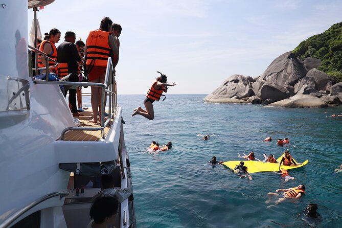 Phi Phi Island & Maiton Island Full Day Tour with Luxury Yacht - Snorkeling around Phi Phi Leh